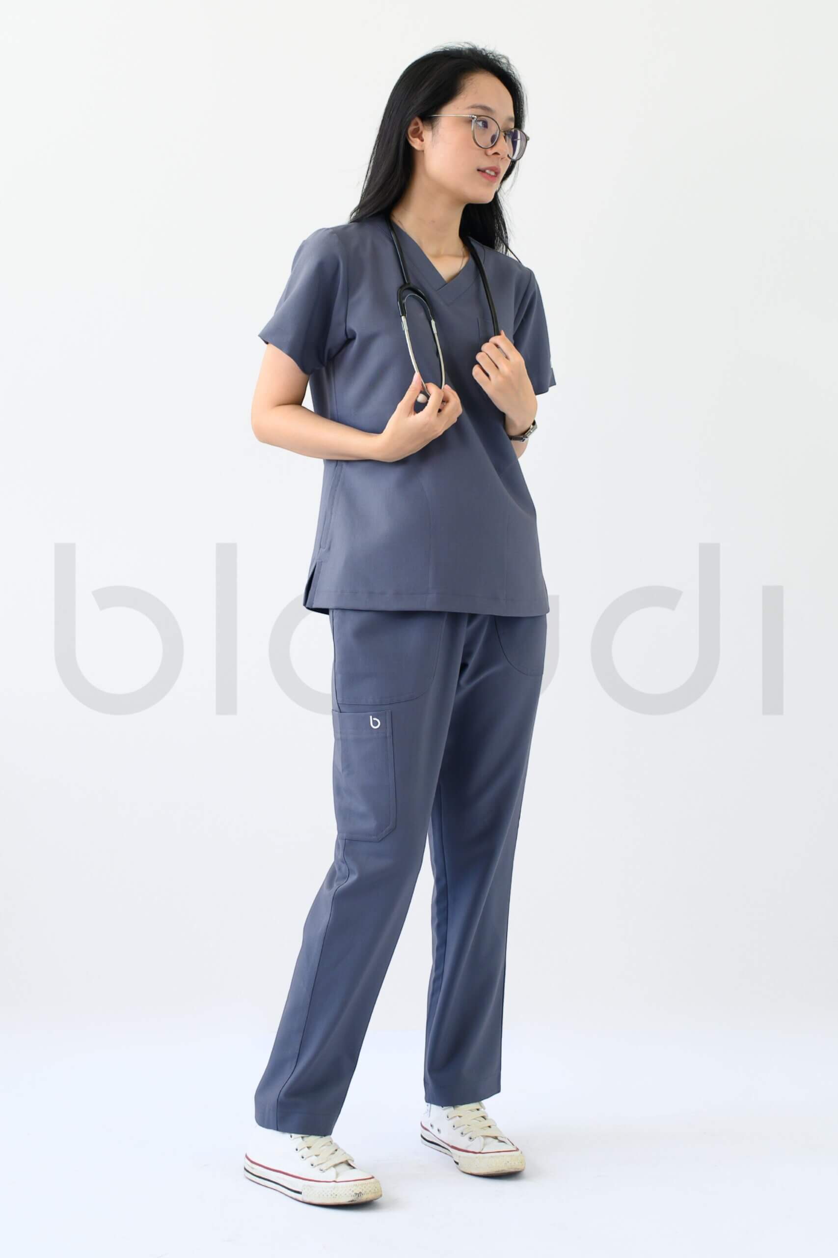 Hera Scrubs Gray