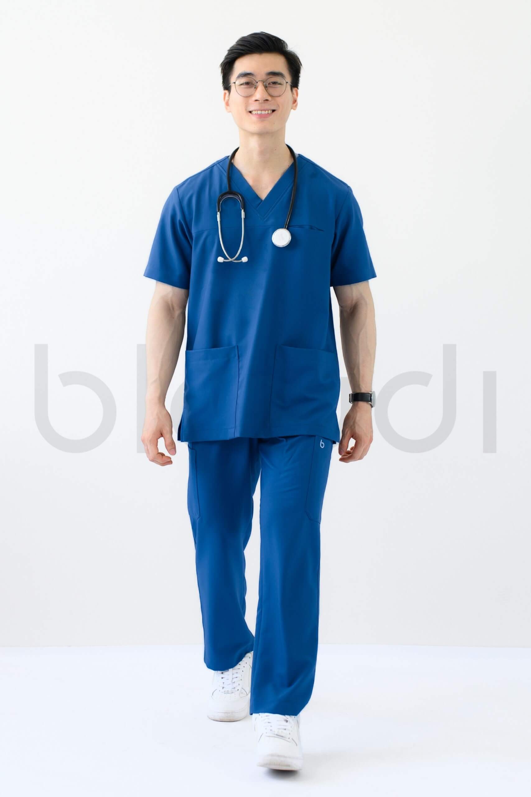 Plus Scrubs Nam Cobalt
