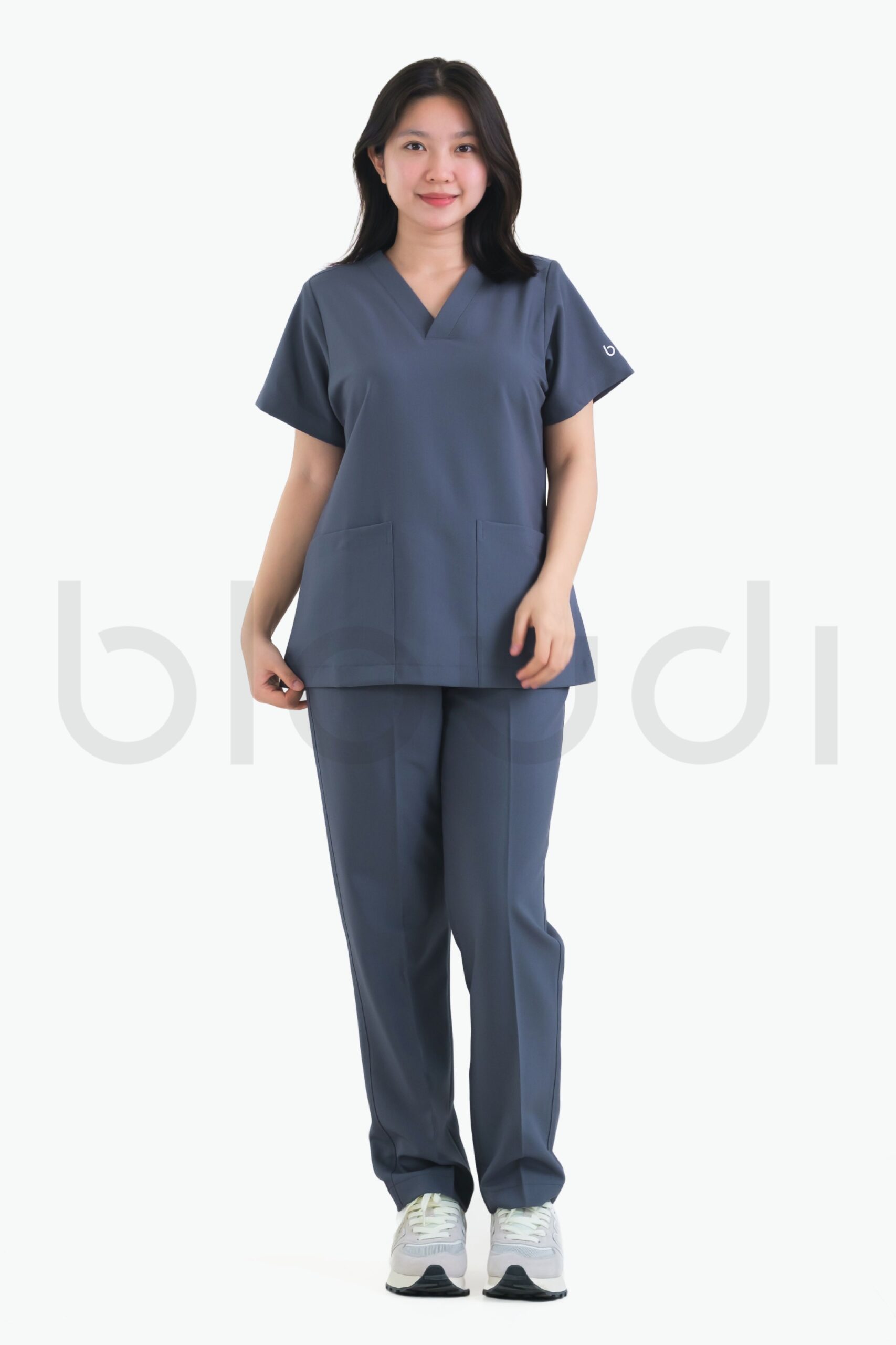 Scrub Basic Nữ Gray
