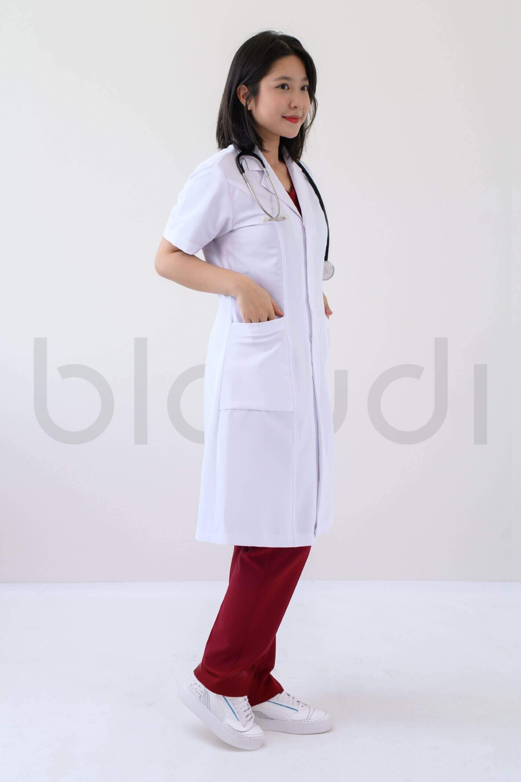 Blouse Basic Nữ Tay Ngắn