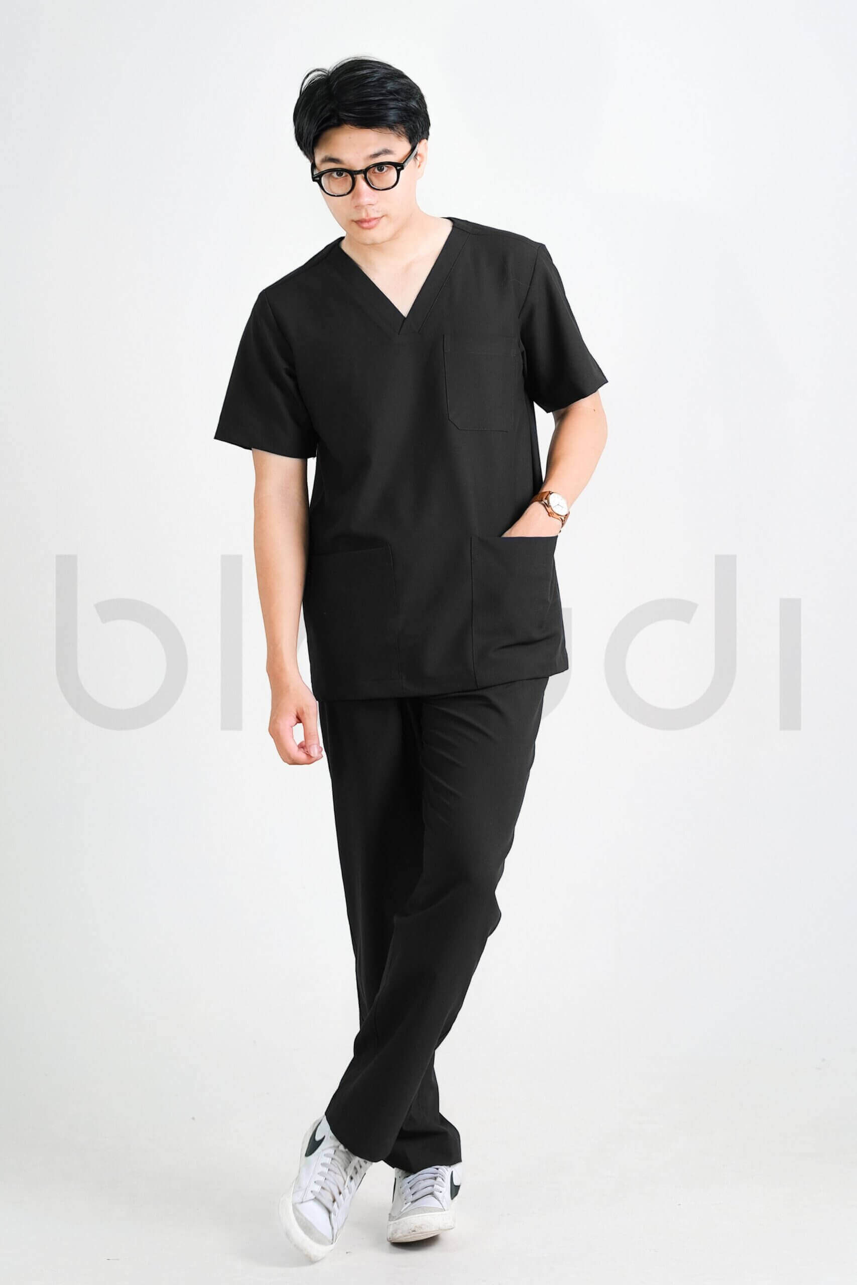 Scrub Basic Nam Black