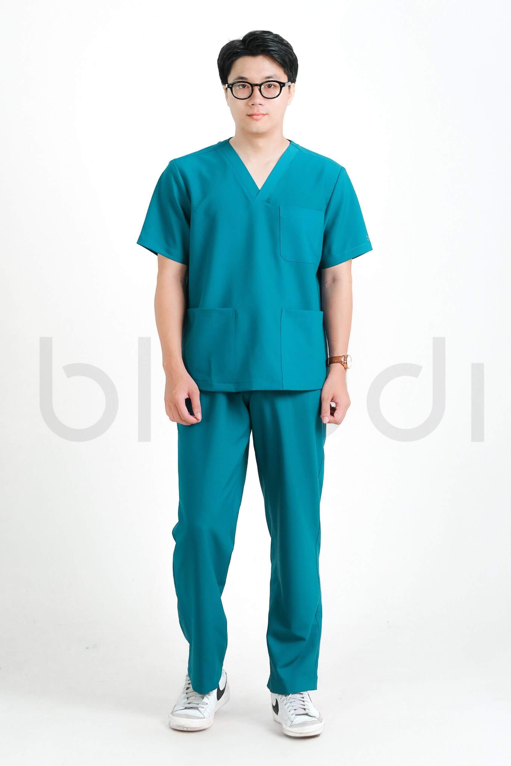 Scrub Basic Nam Caribe Blue