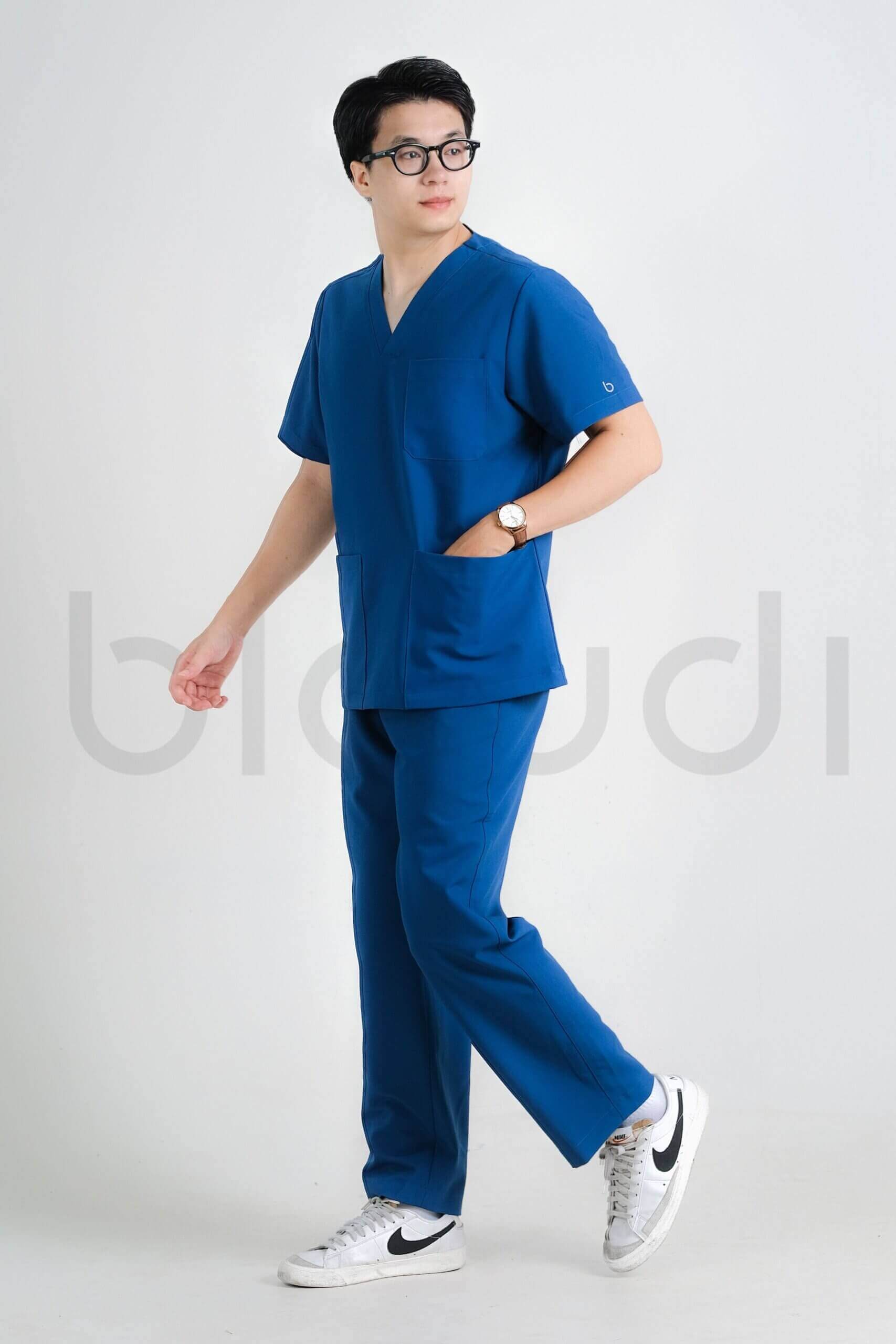 Scrub Basic Nam Cobalt
