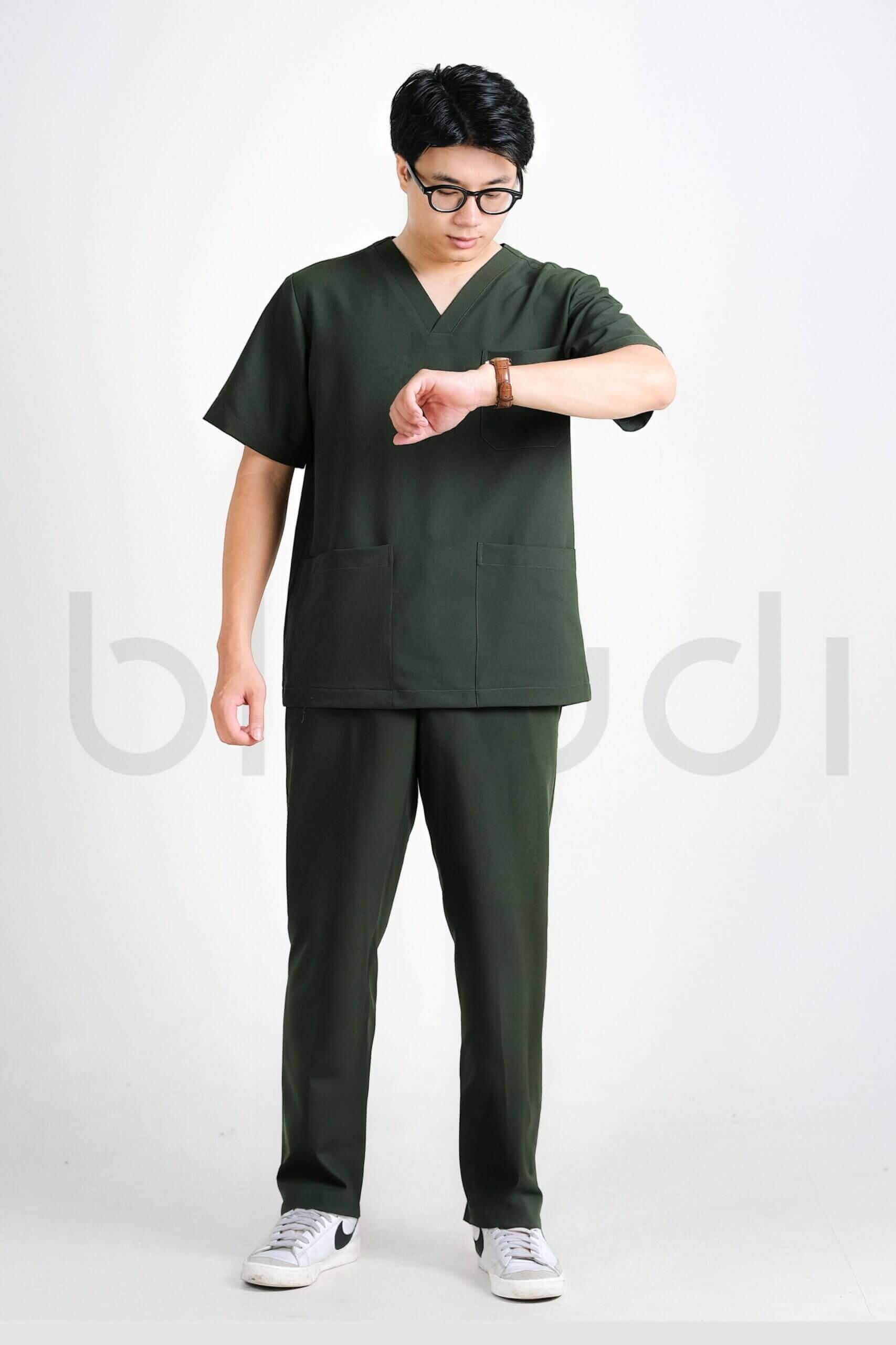 Scrub Basic Nam Moss
